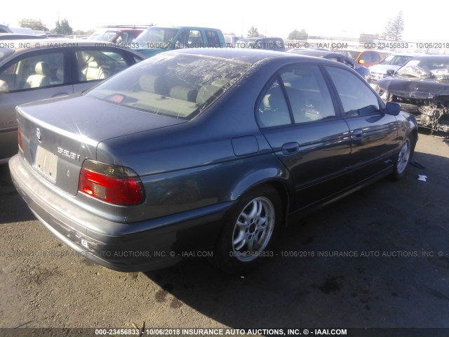 WBADM6349YGU14255 - 2000 BMW 528 I AUTOMATIC GRAY photo 4