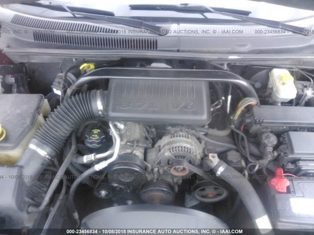 1J4GR48K95C610528 - 2005 JEEP GRAND CHEROKEE LAREDO/COLUMBIA/FREEDOM RED photo 10