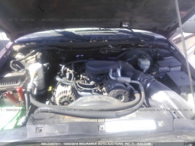 1GKCS13W8Y2384708 - 2000 GMC JIMMY Կարմիր լուսանկար 10