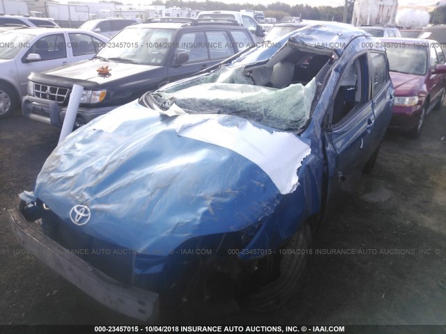 2T1KU40E49C141298 - 2009 TOYOTA COROLLA MATRIX  BLUE photo 2