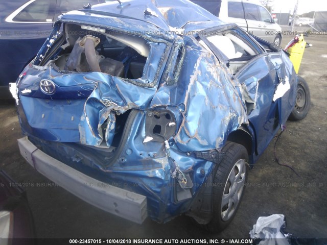 2T1KU40E49C141298 - 2009 TOYOTA COROLLA MATRIX  BLUE photo 4