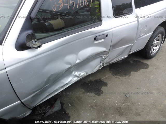 1FTYR14V62TA65599 - 2002 FORD RANGER SUPER CAB SILVER photo 6