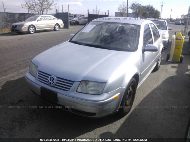 3VWRK69M53M198180 - 2003 VOLKSWAGEN JETTA GL SILVER photo 2