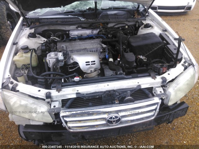 4T1BG22K91U811056 - 2001 TOYOTA CAMRY CE/LE/XLE 白色 照片 10