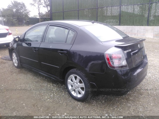 3N1AB61E59L688057 - 2009 NISSAN SENTRA 2.0/2.0S/2.0SL BLACK photo 3