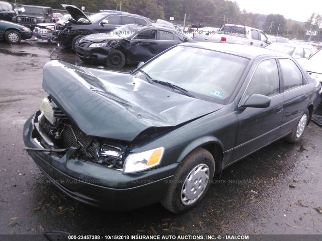 4T1BG22K6XU557170 - 1999 TOYOTA CAMRY CE/LE/XLE 绿色 照片 2