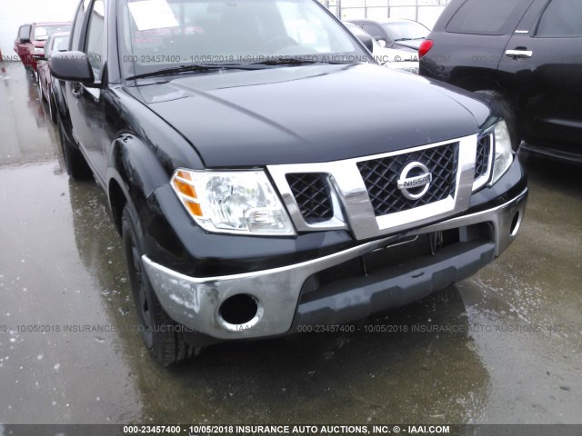 1N6AD06U89C418494 - 2009 NISSAN FRONTIER KING CAB SE/LE/NISMO BLACK photo 6