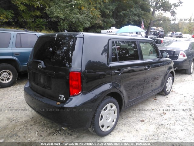 JTLZE4FE4A1103005 - 2010 TOYOTA SCION XB Negro foto 4