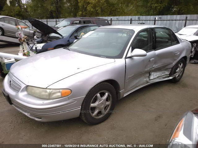 2G4WB55K011288955 - 2001 BUICK REGAL LS SILVER photo 2