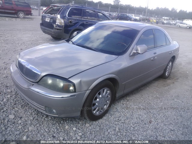 1LNHM86S33Y686356 - 2003 LINCOLN LS TAN photo 2