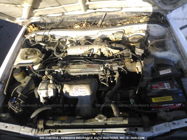 JT2SV21W7H0000932 - 1987 TOYOTA CAMRY DLX 白色 照片 10