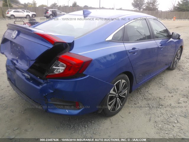 19XFC1F72GE003138 - 2016 HONDA CIVIC EXL 蓝色 照片 4