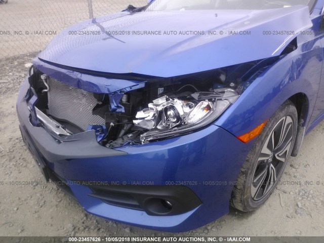19XFC1F72GE003138 - 2016 HONDA CIVIC EXL 蓝色 照片 6