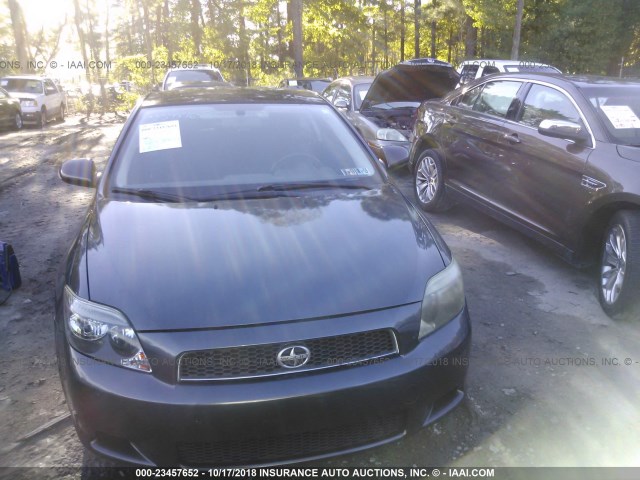 JTKDE167250026175 - 2005 TOYOTA SCION TC 黑色 照片 6