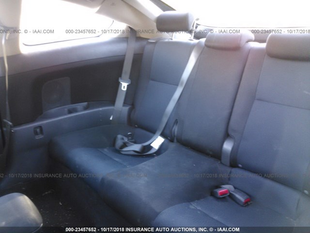 JTKDE167250026175 - 2005 TOYOTA SCION TC 黑色 照片 8