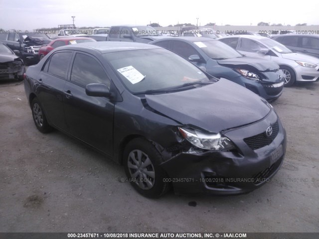 JTDBL40E899057834 - 2009 TOYOTA COROLLA LE/XLE GRAY photo 1