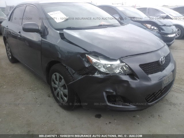 JTDBL40E899057834 - 2009 TOYOTA COROLLA LE/XLE GRAY photo 6