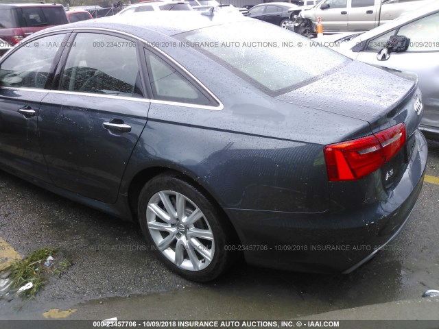 WAUFGAFC7FN006660 - 2015 AUDI A6 PREMIUM PLUS GRAY photo 3