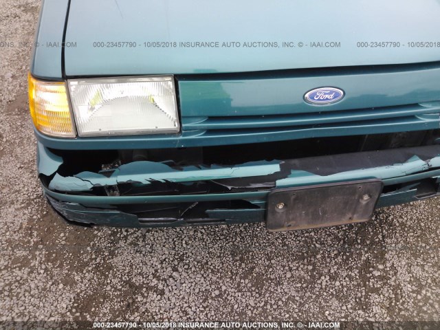 1FACP31X1PK115281 - 1993 FORD TEMPO GL GREEN photo 6