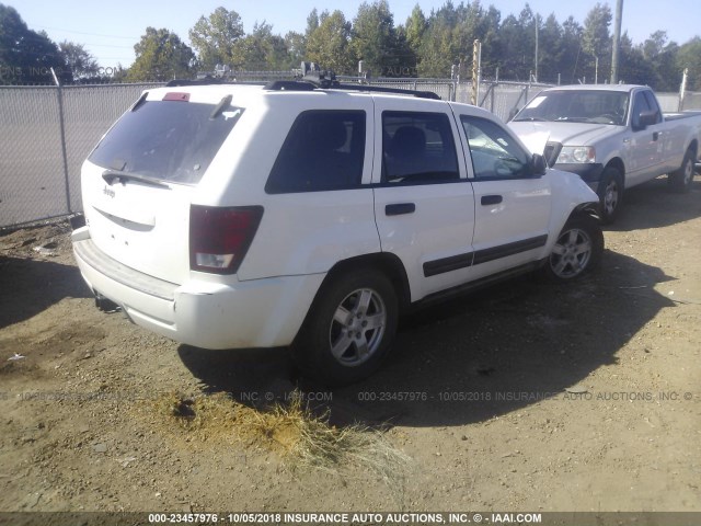 1J4HR48N86C276959 - 2006 JEEP GRAND CHEROKEE LAREDO/COLUMBIA/FREEDOM 白色 照片 4