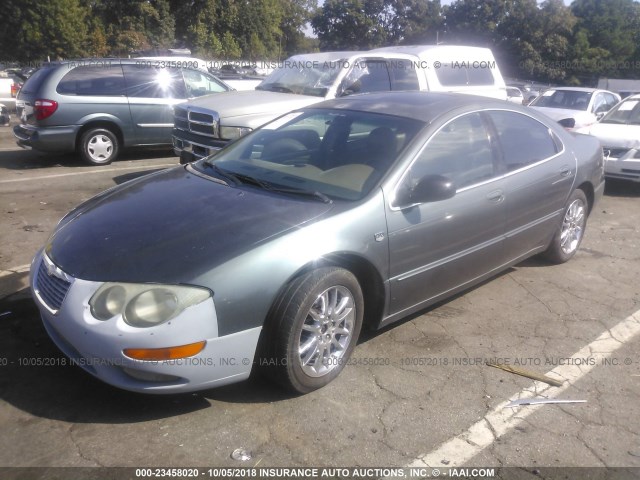 2C3AE66G02H126939 - 2002 CHRYSLER 300M GRAY photo 2