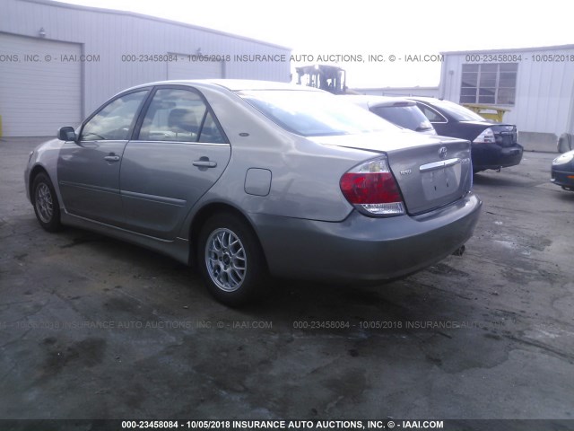 4T1BE32K26U692155 - 2006 TOYOTA CAMRY LE/XLE/SE GREEN photo 3