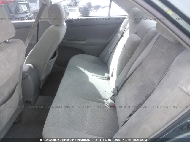 4T1BE32K74U349872 - 2004 TOYOTA CAMRY LE/XLE/SE GREEN photo 8