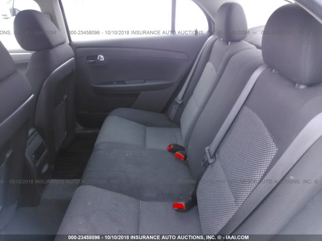 1G1ZC5E03CF215516 - 2012 CHEVROLET MALIBU 1LT SILVER photo 8