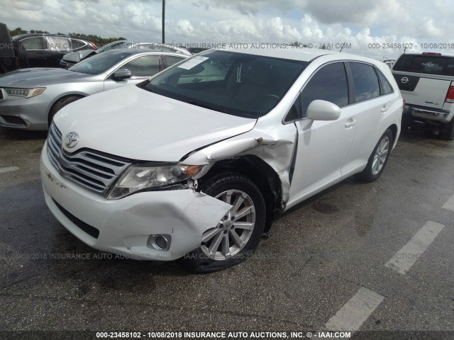 4T3ZA3BB2CU057594 - 2012 TOYOTA VENZA LE/XLE WHITE photo 6