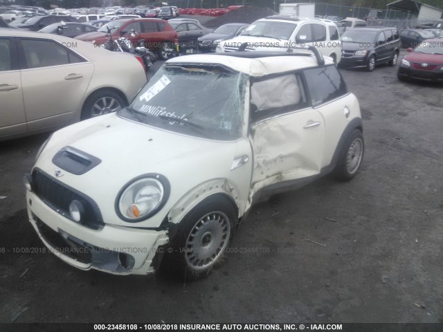 WMWMF7C5XATX43567 - 2010 MINI COOPER S 白色 照片 2