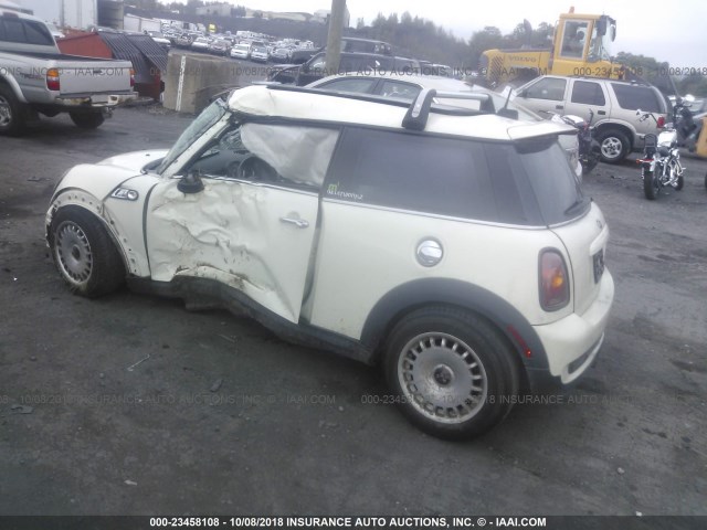 WMWMF7C5XATX43567 - 2010 MINI COOPER S 白色 照片 3