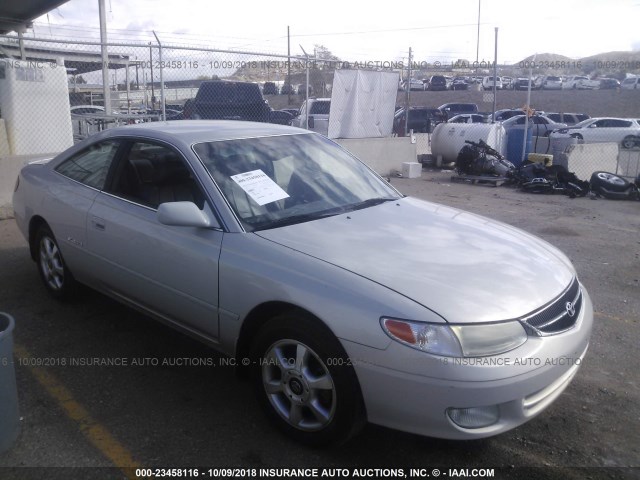 2T1CF28P01C450375 - 2001 TOYOTA CAMRY SOLARA SE/SLE Gümüş foto 1