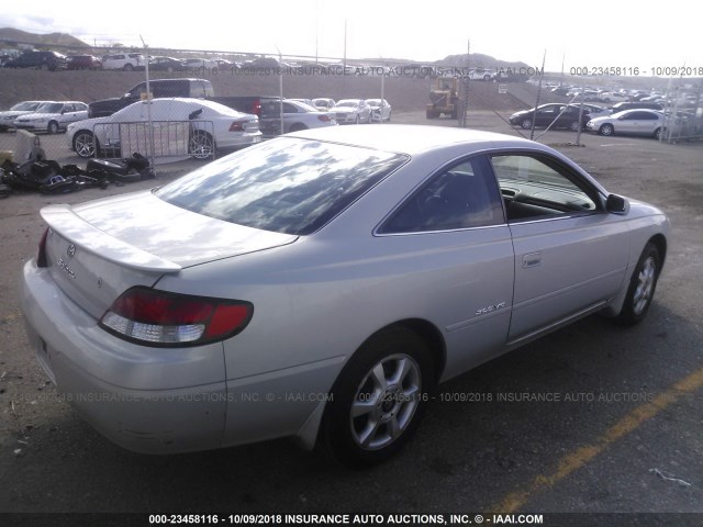 2T1CF28P01C450375 - 2001 TOYOTA CAMRY SOLARA SE/SLE Gümüş foto 4