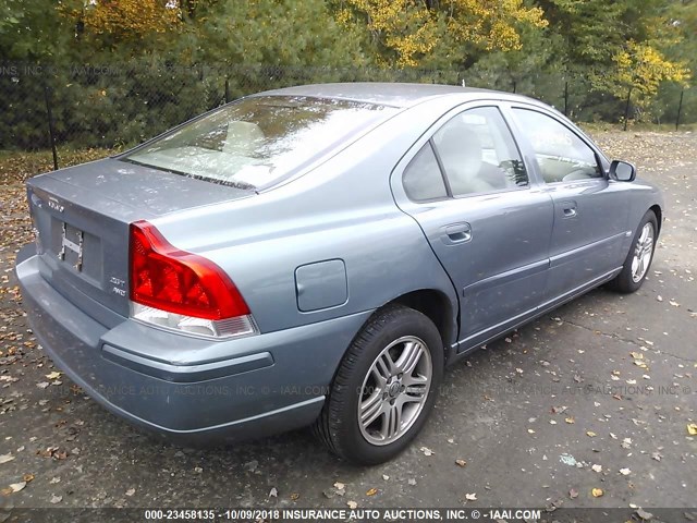 YV1RH592352445288 - 2005 VOLVO S60 2.5T Light Blue photo 4