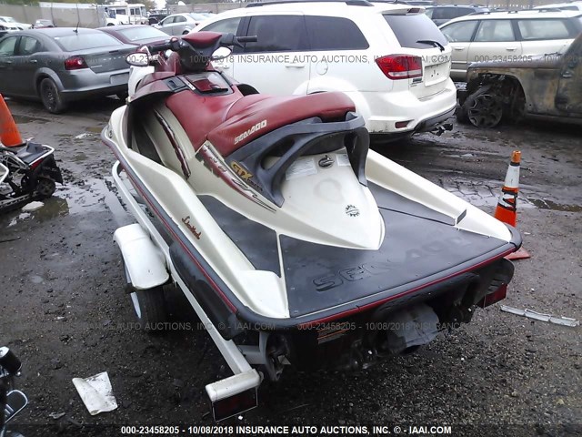 ZZN30670C202 - 2002 BOMBARDIER SEA DOO GTI  WHITE photo 3