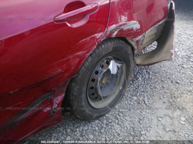 4T1BE46K87U124302 - 2007 TOYOTA CAMRY NEW GENERAT CE/LE/XLE/SE RED photo 6