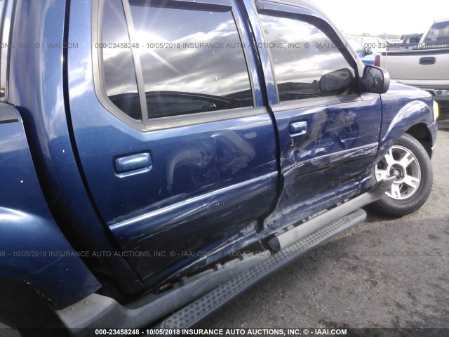 1FMZU67K24UA15177 - 2004 FORD EXPLORER SPORT TR  Dark Blue photo 6