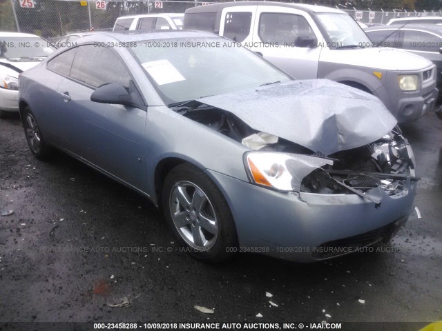 1G2ZH18N874159233 - 2007 PONTIAC G6 GT BLUE photo 1