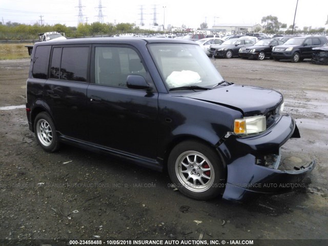JTLKT334240158592 - 2004 TOYOTA SCION XB Azul marino foto 1