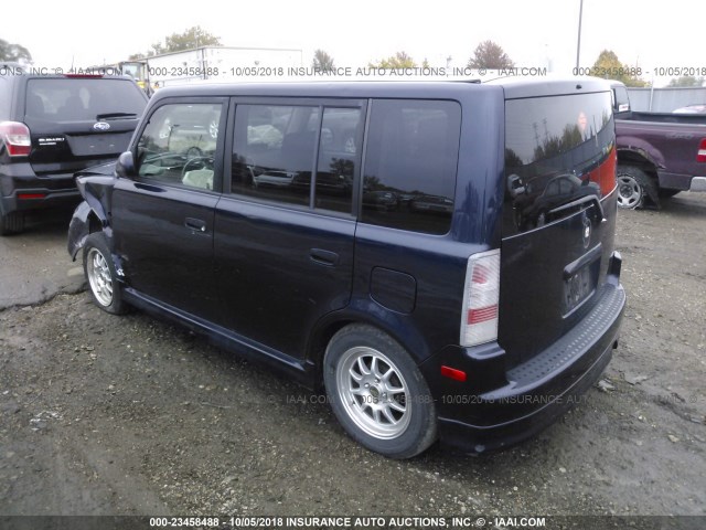JTLKT334240158592 - 2004 TOYOTA SCION XB Azul marino foto 3