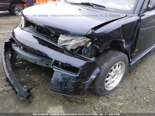 JTLKT334240158592 - 2004 TOYOTA SCION XB Azul marino foto 6