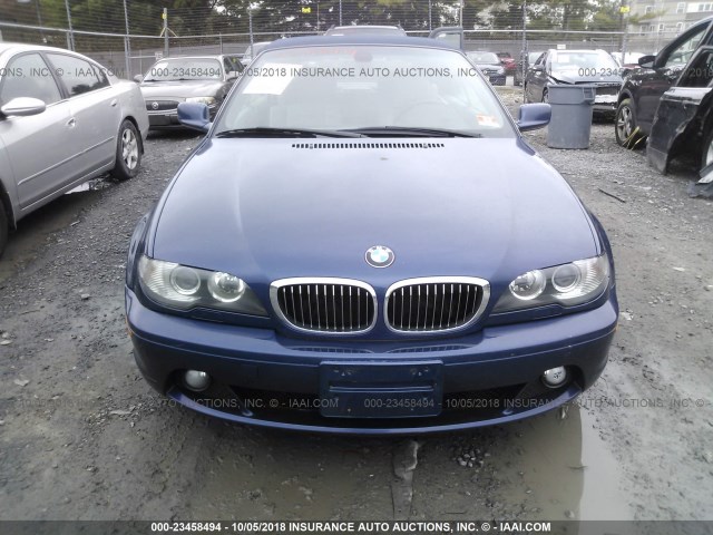 WBABW53406PZ39875 - 2006 BMW 330 CI BLUE photo 6