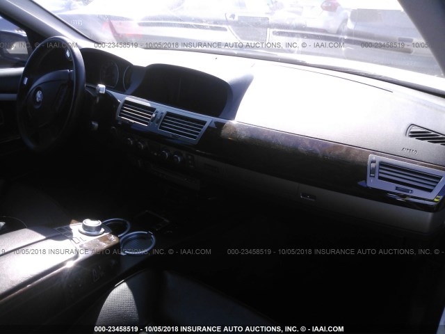 WBAHL835X8DT11680 - 2008 BMW 750 I WHITE photo 5