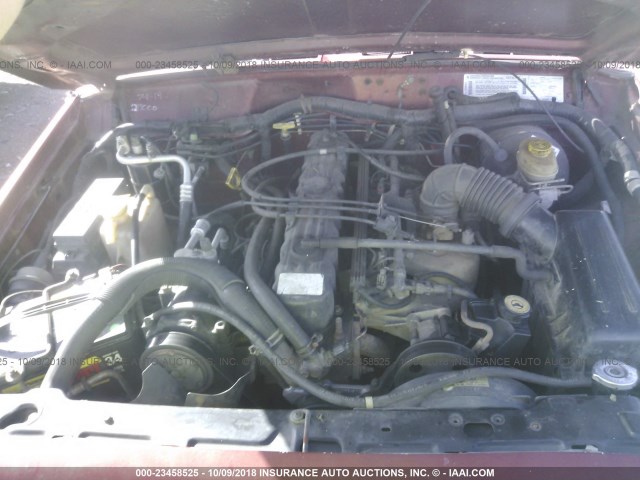 1J4FF68S5XL670342 - 1999 JEEP CHEROKEE SPORT/CLASSIC წითელი ფოტო 10