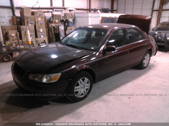 4T1BG22K01U074930 - 2001 TOYOTA CAMRY CE/LE/XLE 红色 照片 2