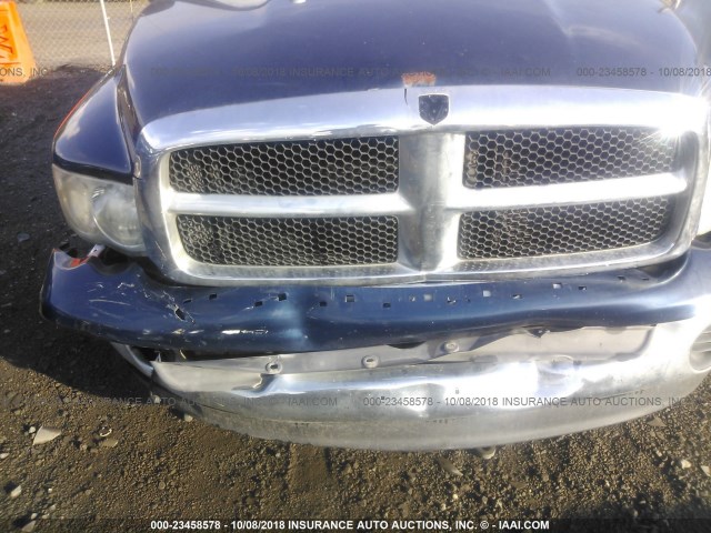 1D7HA16N34J161831 - 2004 DODGE RAM 1500 ST/SLT BLUE photo 6