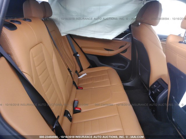 5UXTR9C5XJLD73496 - 2018 BMW X3 XDRIVEM40I ლურჯი ფოტო 8