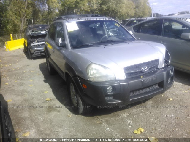 KM8JN72DX5U131415 - 2005 HYUNDAI TUCSON GLS/LX SILVER photo 1