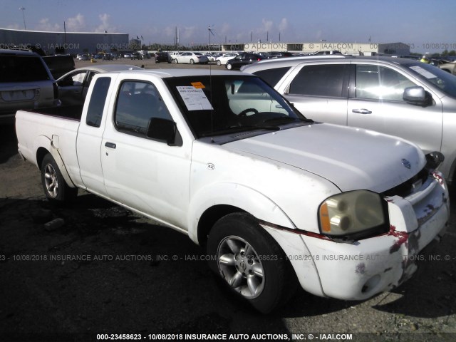 1N6DD26S91C345860 - 2001 NISSAN FRONTIER KING CAB XE WHITE photo 1