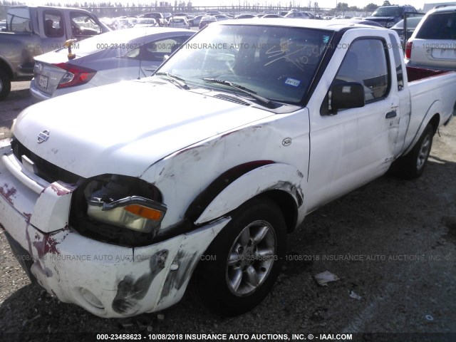 1N6DD26S91C345860 - 2001 NISSAN FRONTIER KING CAB XE WHITE photo 6